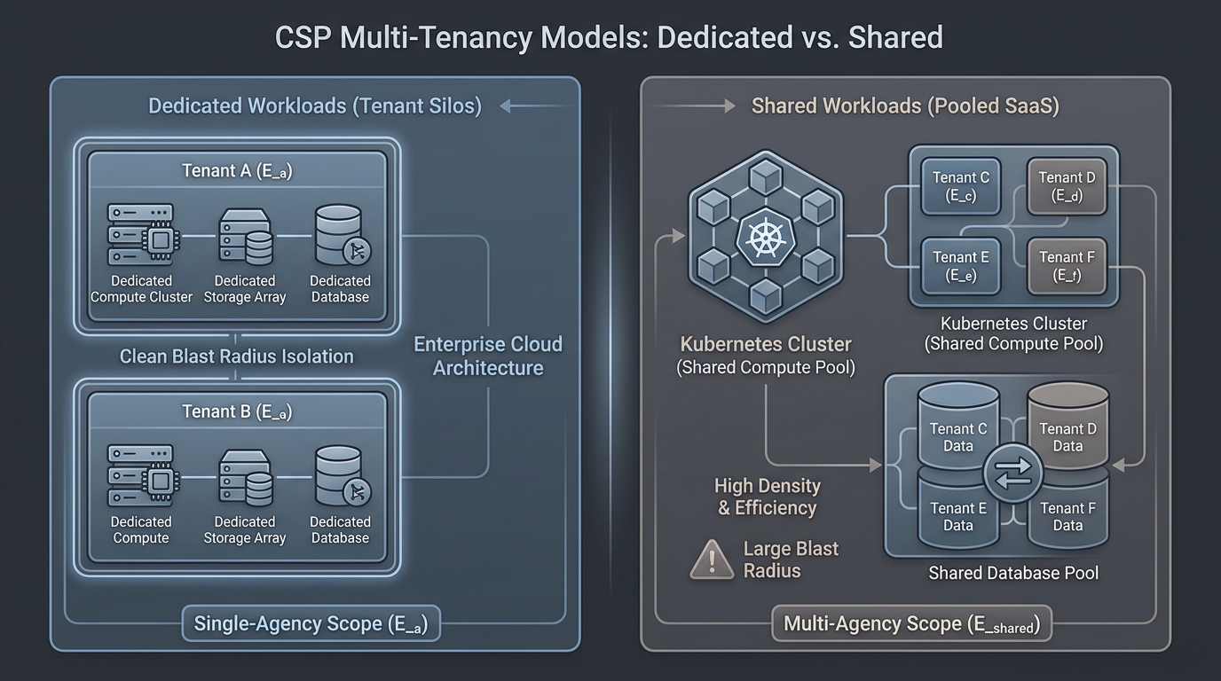 CSP Multi-Tenancy Models: Dedicated vs. Shared